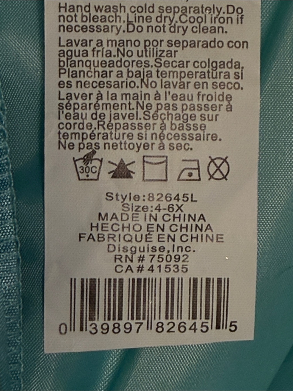 Chasing Fireflies Elsa Dress size 4-6x - Picture 6 of 6